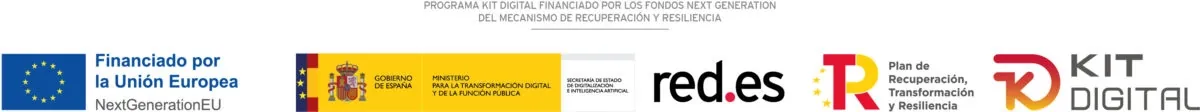 Financiado por la Unión Europea · NextGenerationEU · Plan de Recuperación, Transformación y Resiliencia · Kit Digital